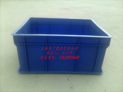 【上海塑料用品廠直銷物流箱、物流周轉(zhuǎn)箱、通用周轉(zhuǎn)箱390系列】價格,廠家,圖片,塑料箱,上海萬廣塑業(yè)-